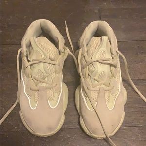 Yeezy 500 super moon yellow boys 5/womens 7